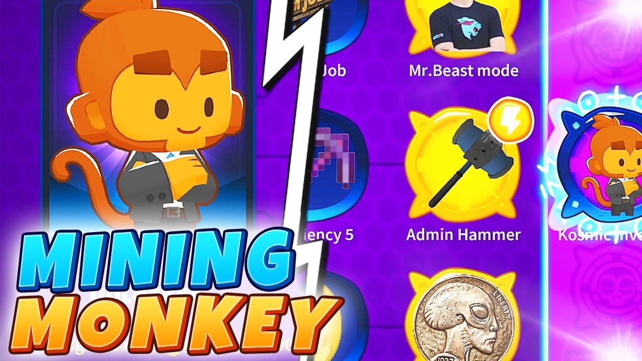 New Monkey ⛏ MINER MONKEY ⛏ Paragon za MILIARD Bloons TD 6 MODS PL YouTube