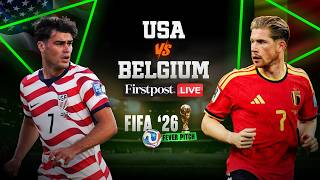 USA vs Belgium LIVE | FIFA World Cup 2026 | Round of 16 | Christian Pulisic vs Kevin De Bruyne