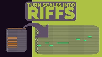 Turn Scales into Riffs (Major Key)