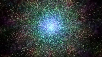 4K Sparkling Nebula - Colorful Moving Background #AAVFX