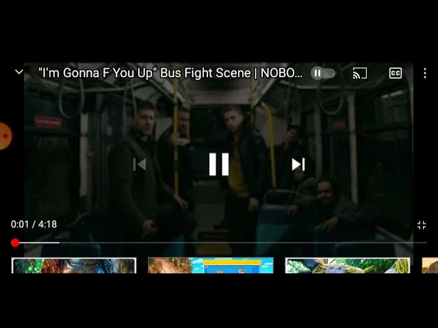 "I'm Gonna F You up" Bus Fight scene l NOBODY