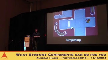 Andreas Hucks — What Symfony Components can do for you — php[world] 2014