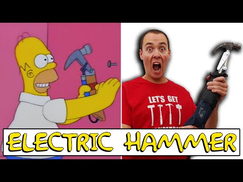 Homer Simpson's Electric Hammer In Real