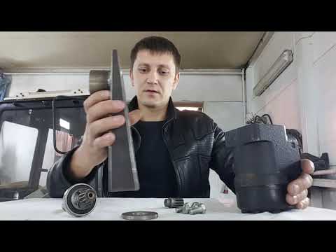 Установка рулевого на