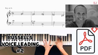 Russell Ferrante's Voice Leading series #2 - practicing in all 12 keys