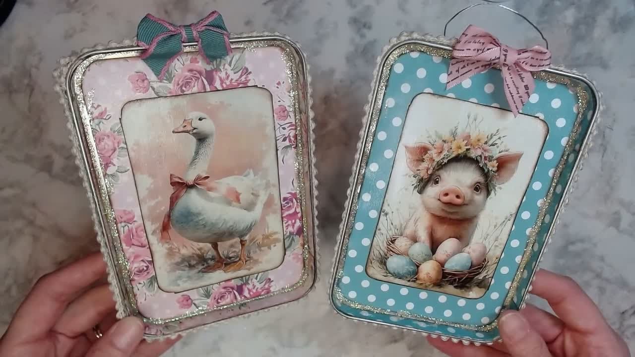 Vintage Tin Craft Flip  Turn Dollar Store Tins Into Cozy Spring Decor
