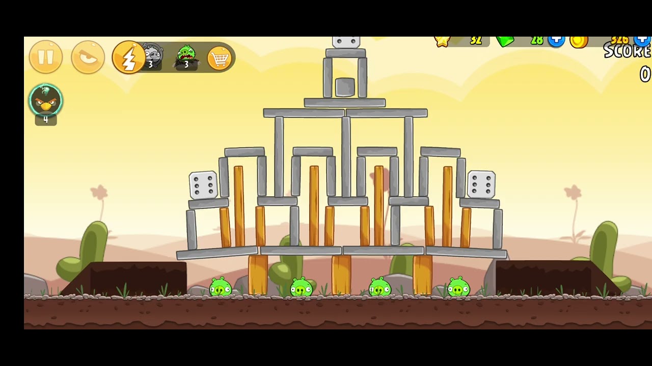 Angry birds classic episodio 1 poached eggs nivel 3-15 