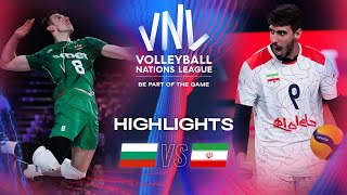 🇧🇬 BUL vs. 🇮🇷 IRI - Highlights | Week 2 | Men's VNL 2024