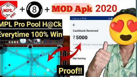 Mpl Pro Pool game trick 2020, Mpl mod mpk hac, How to use pool guidline tool mpl, Mpl All game hac