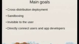 DevConf 2017 - Day 3 13:00 -14:00 - multiple cams - Flatpak - a new way to distribute app...
