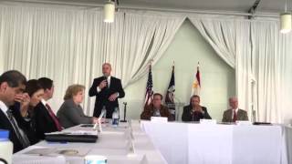 Mayor Landrieu addresses coastal authority on climate change