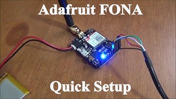 FONA Setup 1: Raspberry Pi IoT: Adafruit FONA Initial Configuration