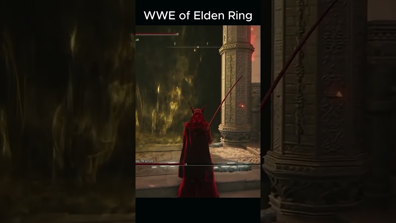 You should play Elden Ring says wrestler mid-match
