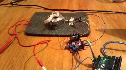 ROBOTICA: Motor paso a paso bipolar y arduino uno