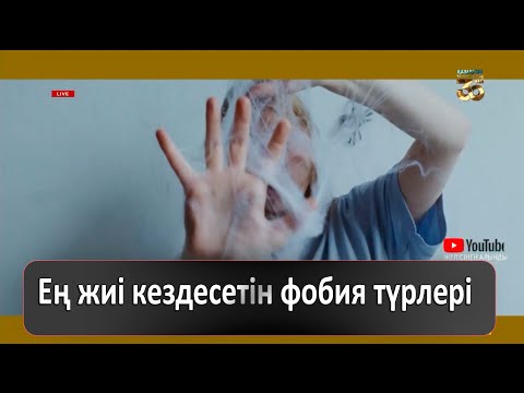 Ең жиі кездесетін фобия түрлері