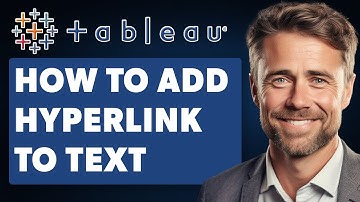 How to Add a Hyperlink to Text in Tableau Using Worksheet or Dashboard URL Actions (Full 2025 Guide)