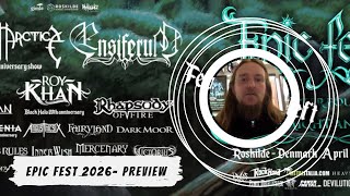 Epic Fest 2026 - Festival Preview with Søren Weiss Kristiansen Weiss Band 2025 2026 Year In Review