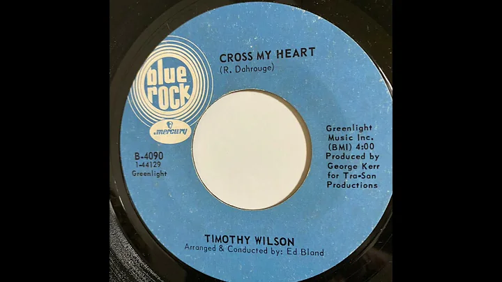 TIMOTHY CARR    CROSS MY HEART    1969