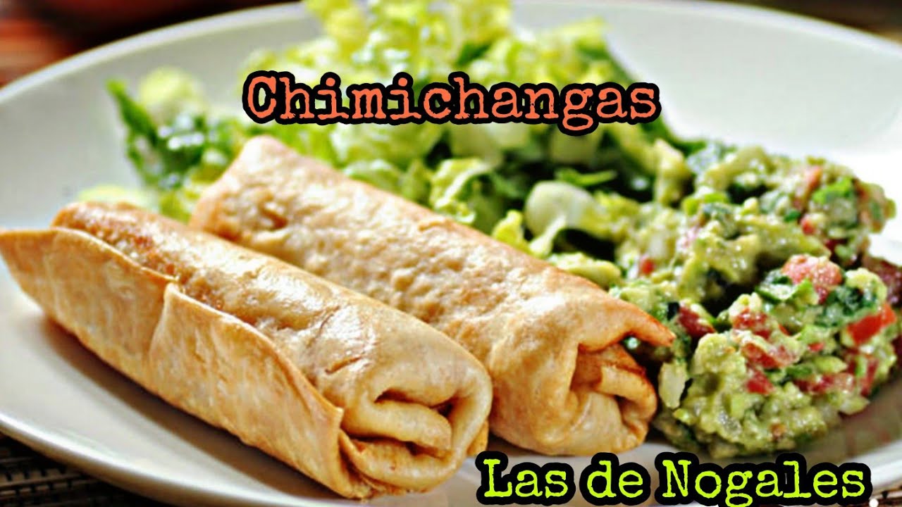 Chimichangas sonorenses, Antojitos, Recetas de Cocina