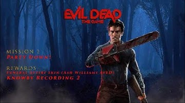 Evil Dead The Game Mission 2 / How to Beat All Missions / Unlock All Skins & Knowby Recordings