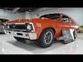 1969 Chevrolet Nova SS L78 396 375HP 4-Speed Hugger Orange