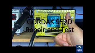 GORDAK 952D Hot Air Station quick repair and Test (Sinhala)