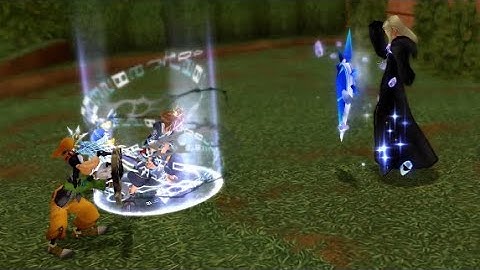 Kingdom Hearts 2.5 ReMix HD Vexen Data Battle (Critical Mode)