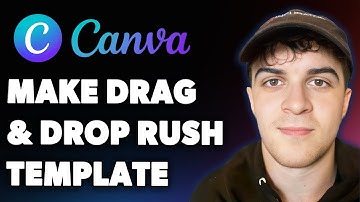 How to Make Drag and Drop Rush Id Template in Canva (Full 2025 Guide)
