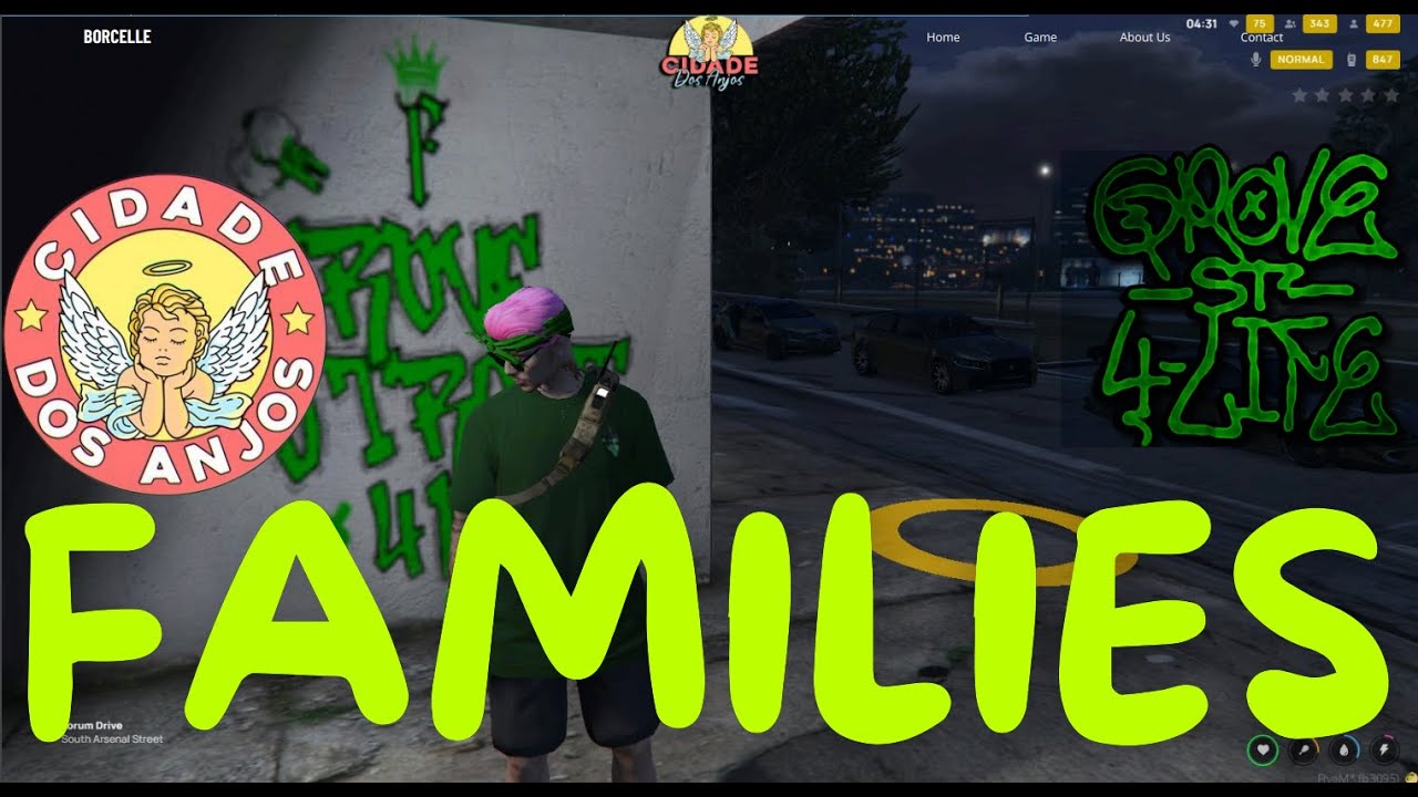 [GTA RP FIVEM] 07 Dia Na Grove Street#cidadedosanjos #families 🔞# ...