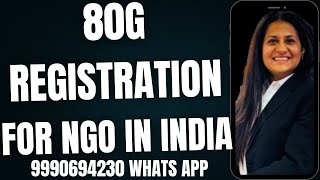 80g Registration for NGO in India