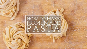 How to Make Homemade Pasta Without a Pasta Maker!