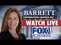 LIVE: Amy Coney Barrett Supreme Court Senate confirmation hearings | Day 1