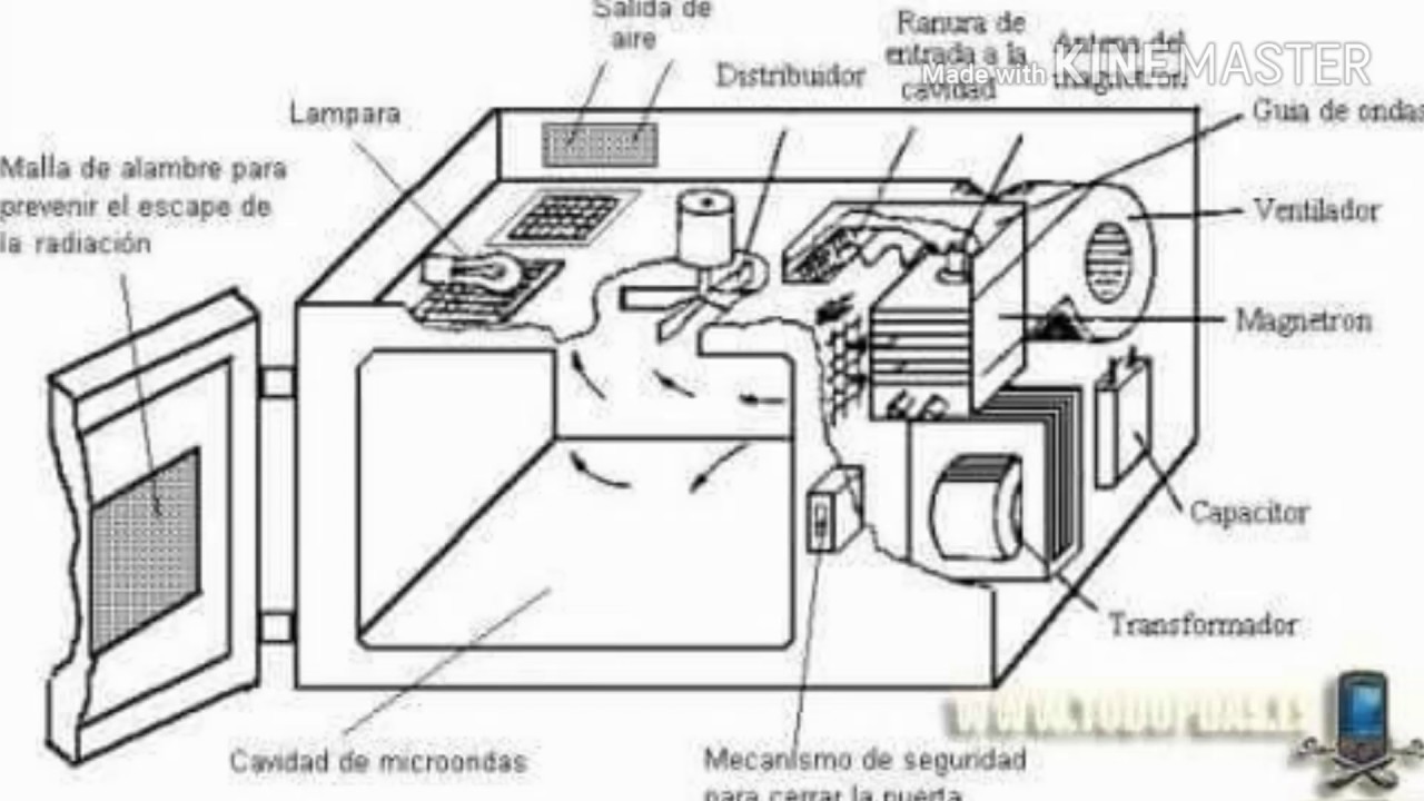 Como funciona un horno microondas