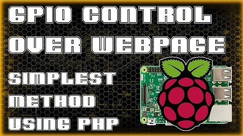GPIO Control over WebPage | Software Pi