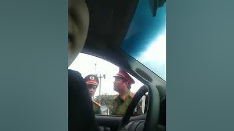 CSGT BẮT NHẦM HÌNH SỰ BỊ DẠY CHO MỘT BÀI HỌC