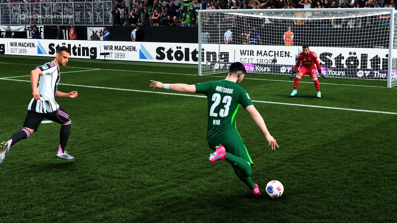 Wolfsburg vs Juventus | Mohamed Amoura vs Kenan Yildiz! FC 26 Full Match PS5 4K60