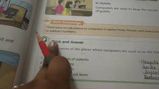 Class 1 chapter 2: Uses of a computer