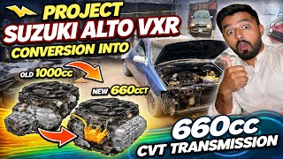 We Swapped Alto Vxr To 660Cc Cvt Ultimate Alto Conversion 1000Cc To 660Cc
