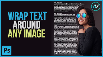 How to Wrap Text Around Image Like Magazines in Photoshop | Photoshop Tutorial 2024