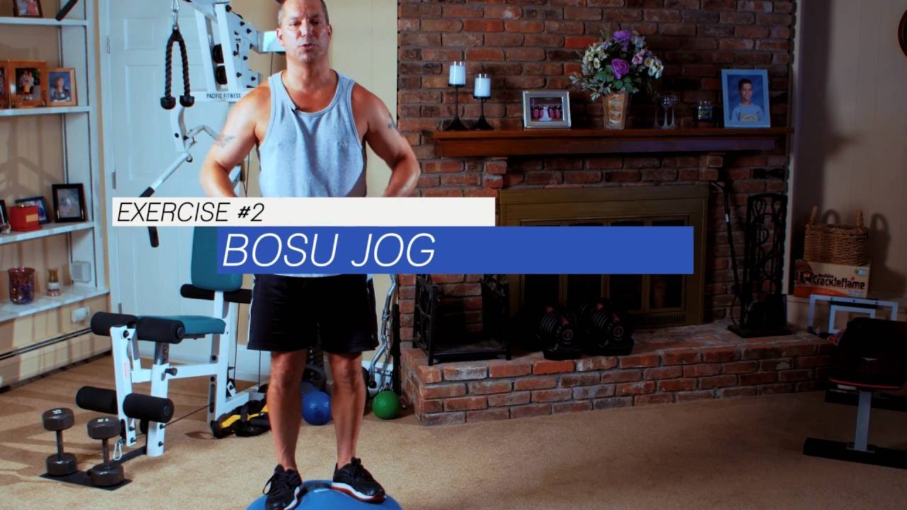 Six Cardio Exercises Using The BOSU Ball - YouTube