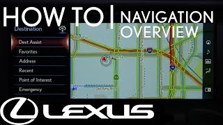 How-To Use Navigation - Overview | Lexus screenshot 5