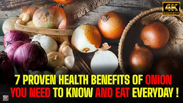 ⁠7 Proven Health Benefits of Onion You Need to Know and Eat Everyday ! | Health Benefits of Onion