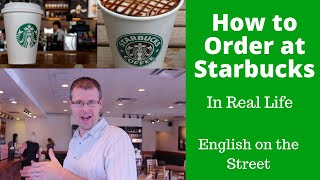 How to Order at Starbucks | Learn American English Online with English on the Street screenshot 4