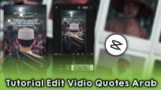 TUTORIAL EDIT VIDIO QUOTES ARAB