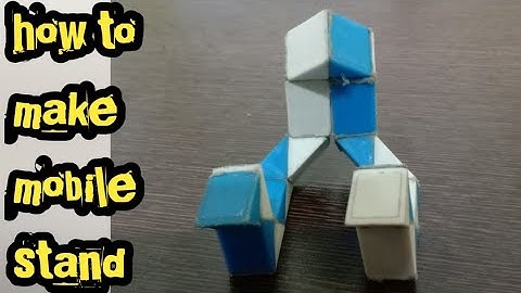 snake cube stand|| DIY || Stand for iPhone || Stand for iPad || Stand for Smartphone ||