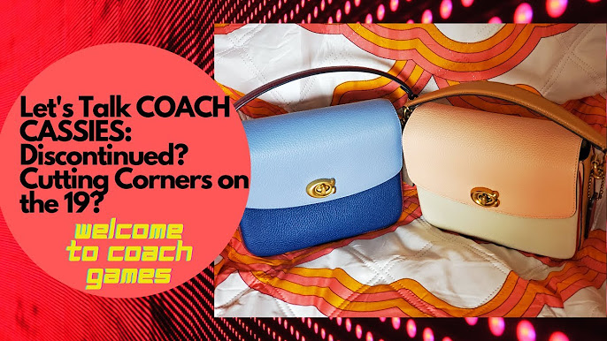 COACH Dreamer 21 Signature Tassel Bag