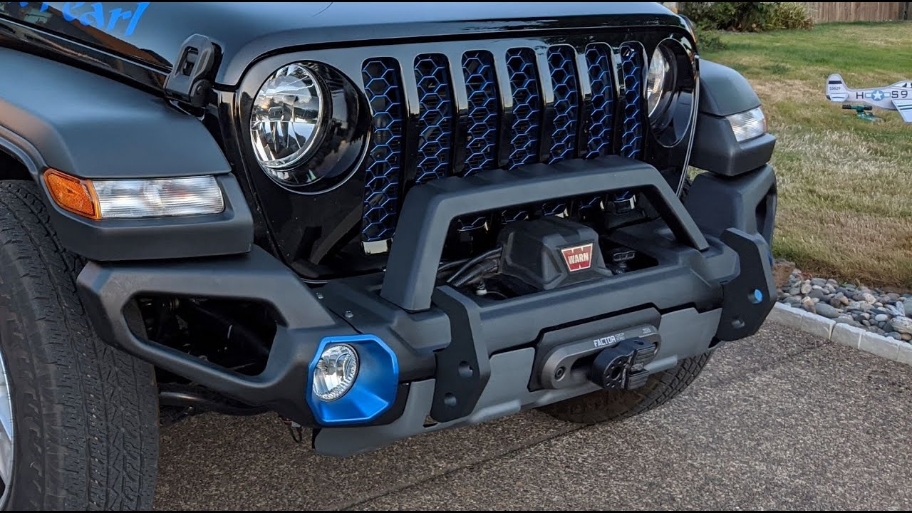 2020 Jeep Gladiator, Rugged Ridge Venator Bumper, Headlight Revolution