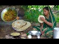 Gujarat indian village cooking  drumstick recipe  village food  village life in india