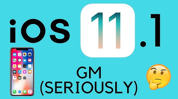 iOS 11.1 Beta 5 // SERIOUSLY GM THIS TIME // What