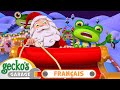 Gecko sauve le Père Noël | Le Garage de Gecko｜Camions pour enfants
